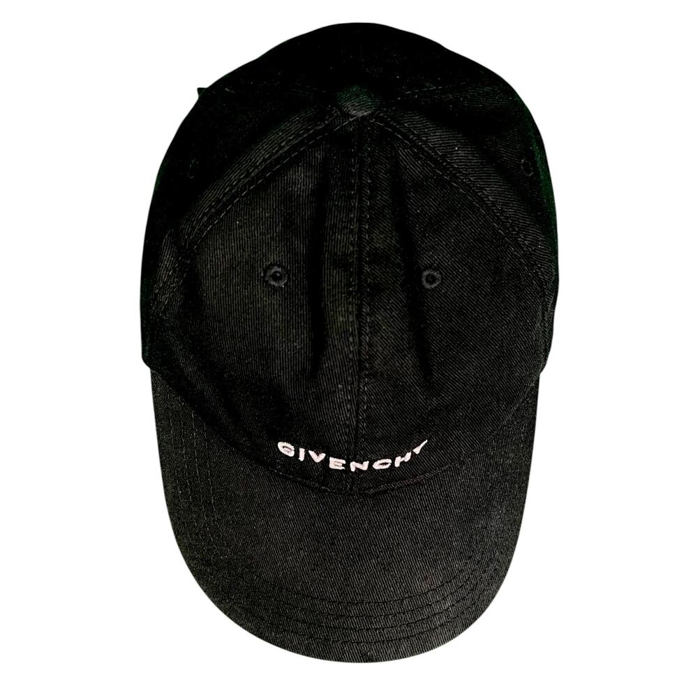 Givenchy Black Logo Strapback Cap - image 4